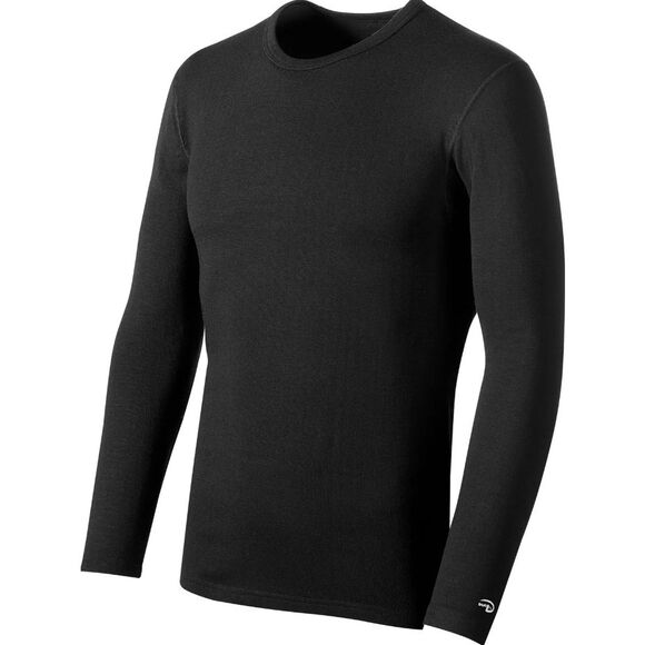 Champion Duofold Men's Varitherm Expedition Crew TOP Base layer Thermal Black S - Picture 1 of 7